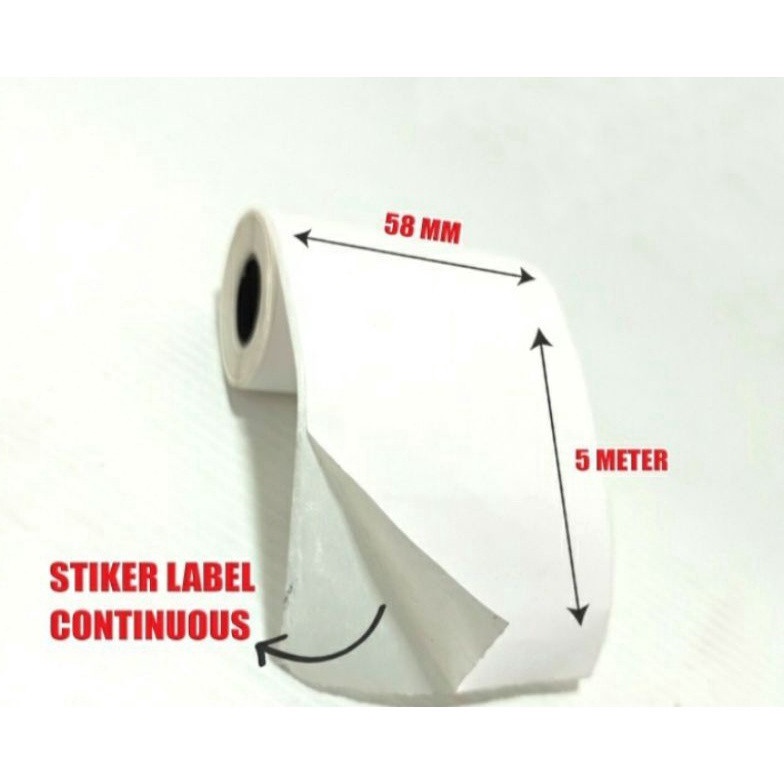 

Pasti Murah Label Direct Stiker Thermal 58x5 m Label Sticker Stiker Thermal 58 x 5 58mm x 5 m Z69
