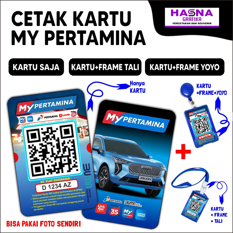 

KARTU MYPERT / PVC CARD /KARTU Barcode/Banyak Pilihan Desainn Menarik