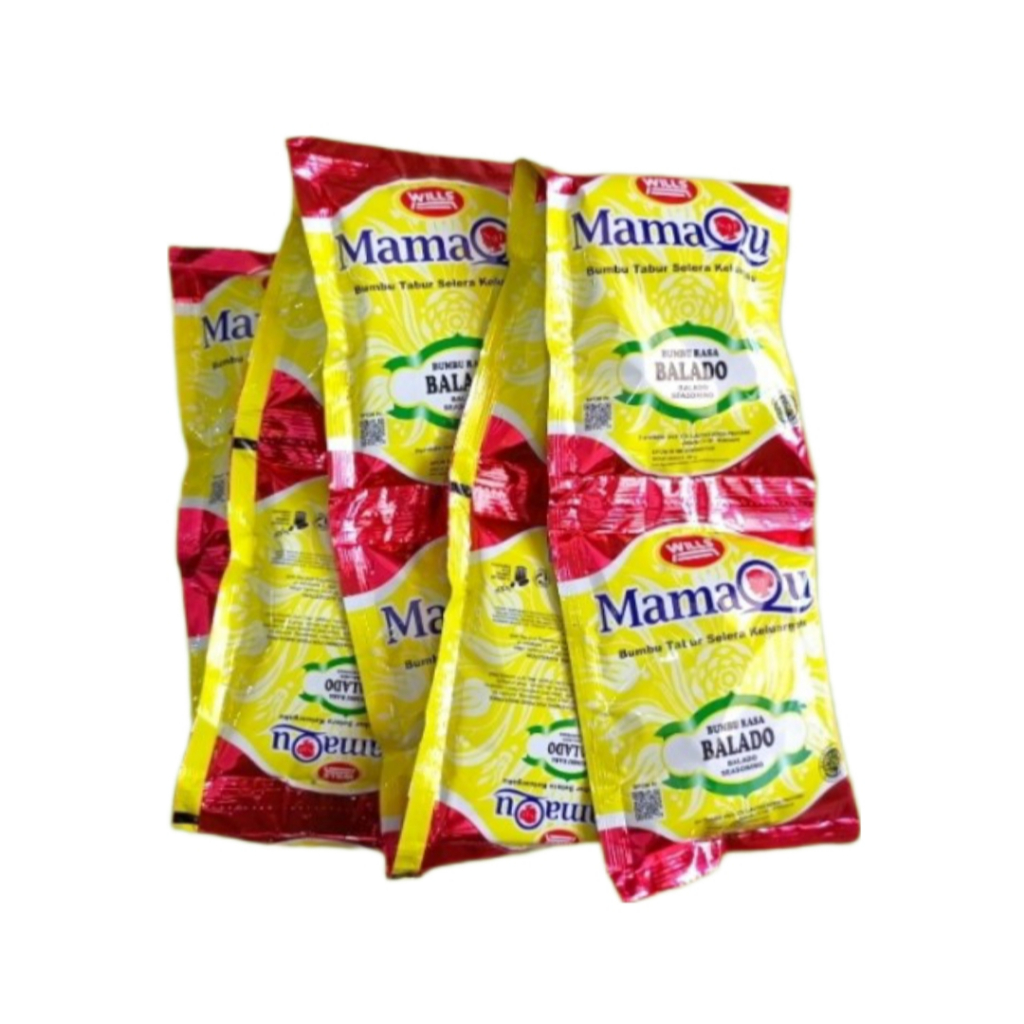 

MamaQu Bumbu Tabur - Balado(1 renceng/10 sachet)