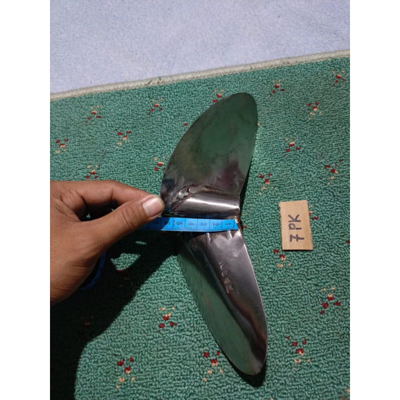 baling baling kipas roda perahu ketinting Thailand 7pk merek Wardi asli Stainles