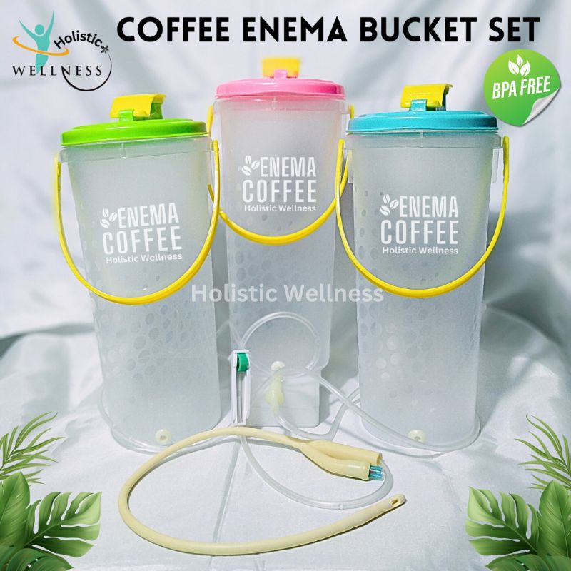 Enema Set/Enema Jug/Wadah Enema/Kopi Enema Set