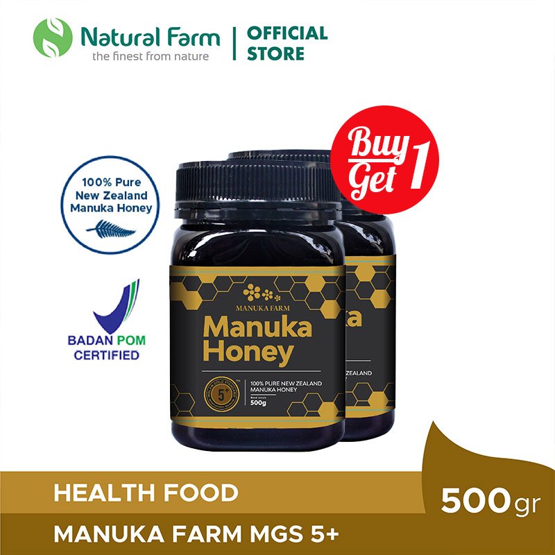 

Manuka Farm MGS 5+ 500gr [Buy 1 Get1]