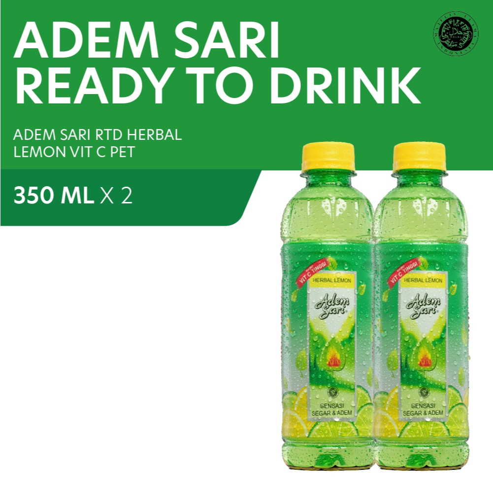 

Adem Sari Ching Ku Lemon Botol 350 ml x2