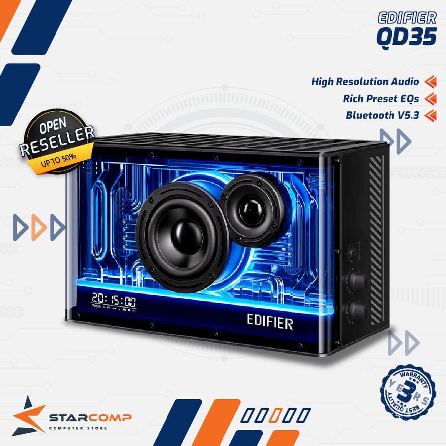 EDIFIER QD35 Tabletop Bluetooth Speaker