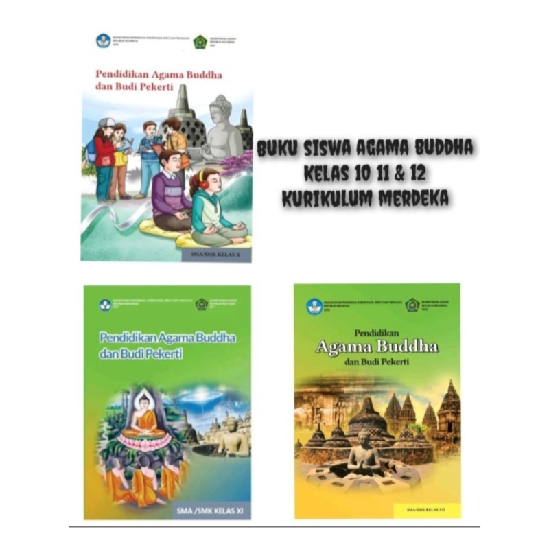 BUKU SISWA AGAMA BUDDHA SMA KELAS 10 11 12 KUMER