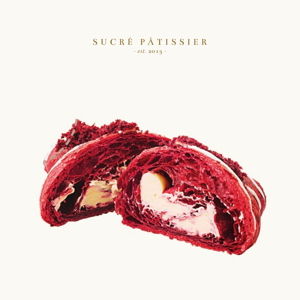 

Red Velvet Croissant Sucre Patissier