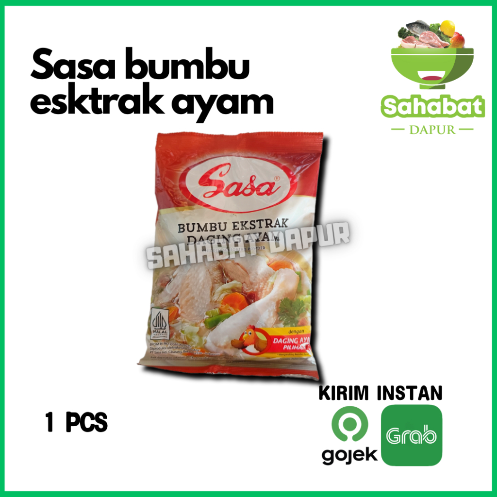 

Sasa Bumbu Ekstrak Daging Ayam 250gr