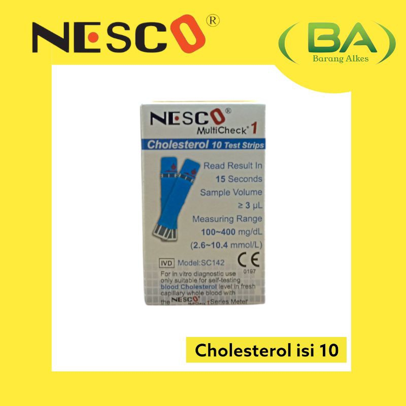 Strip Nesco Kolesterol  Isi Ulang Nesco Kolesterol  Kolesterol