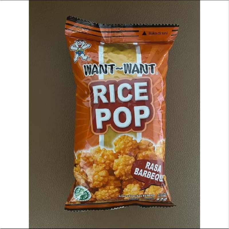 

want want rice pop barbeque 52 gr