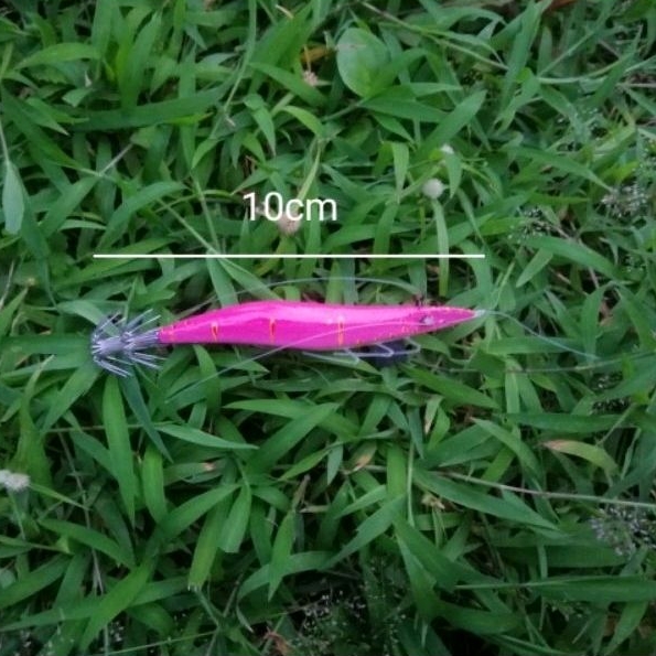 UMPAN PANCING CUMI DARI KAYU WARNA PINK