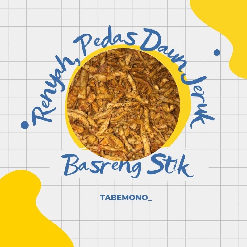 

[BASRENG] Basreng Stik Panjang Pedas daun Original asin ada kerupuk seblak keripik jablay makaroni somay mini sebring keripik kaca sebring 55gr