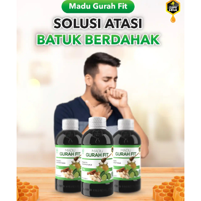 Madu Gurah Fit Asli Original Obat Batuk Untuk Dewasa dan Anak BPOM
