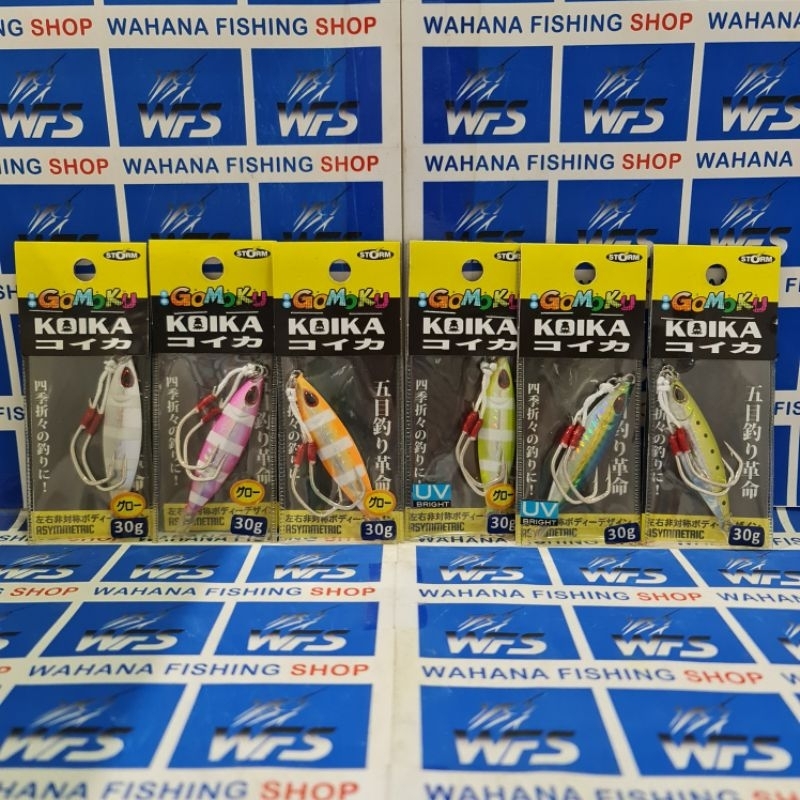 Umpan Metal Jig Storm Gomoku Koika 30 gram