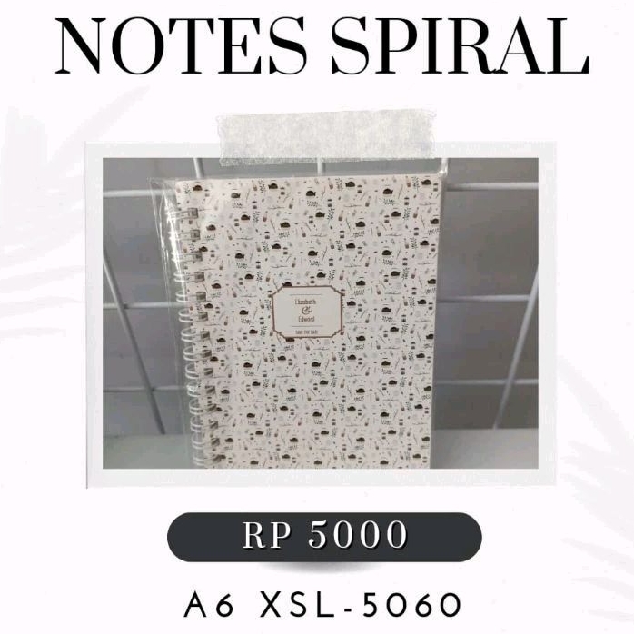 

NOTES SPIRAL A6 XSL-5060