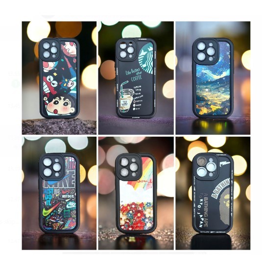 SoftCase Corak Gemoy [ 11 pro max/11 pro/11/xr ] Casing Gambar Iph