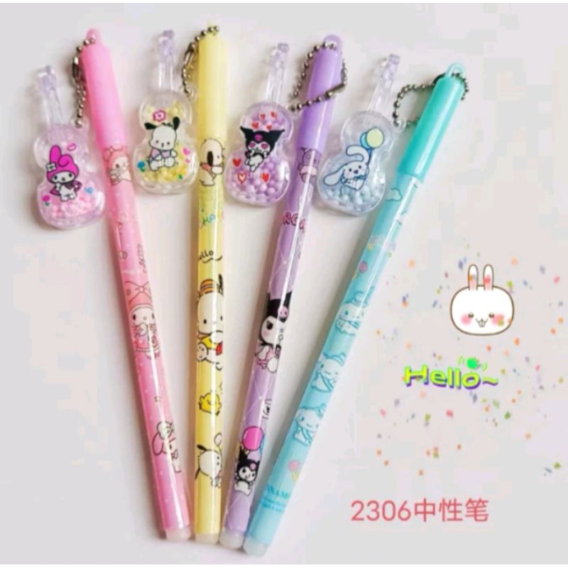 

PULPEN LUCU SANRIO, CINAMOROL KUROMI MELODY POCHACCO GITAR