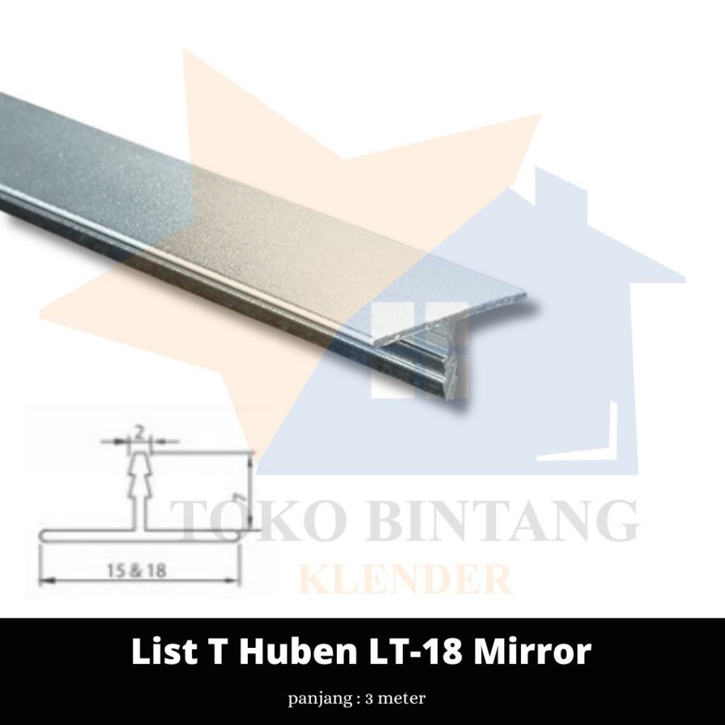 List T Aluminium LT-18 Mirror