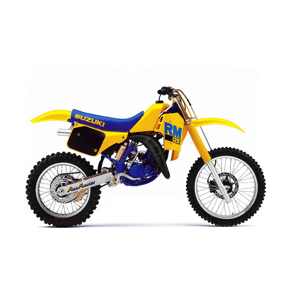 Sticker Decal Suzuki RM125 RM 125 1988 Hatesix
