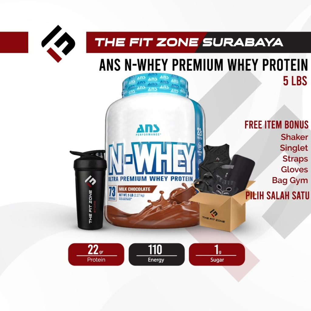ANS PERFORMANCE N Whey 5 Lbs Whey Protein Concentrate   N-Whey
