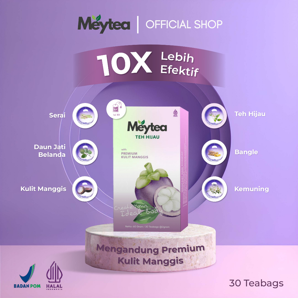 

TEH PELANGSING MEYTEA | TEH HIJAU DIET | TEH HERBAL PENURUN BERAT BADAN