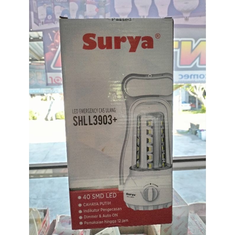 LAMPU LED EMERGENCY CAS ULANG