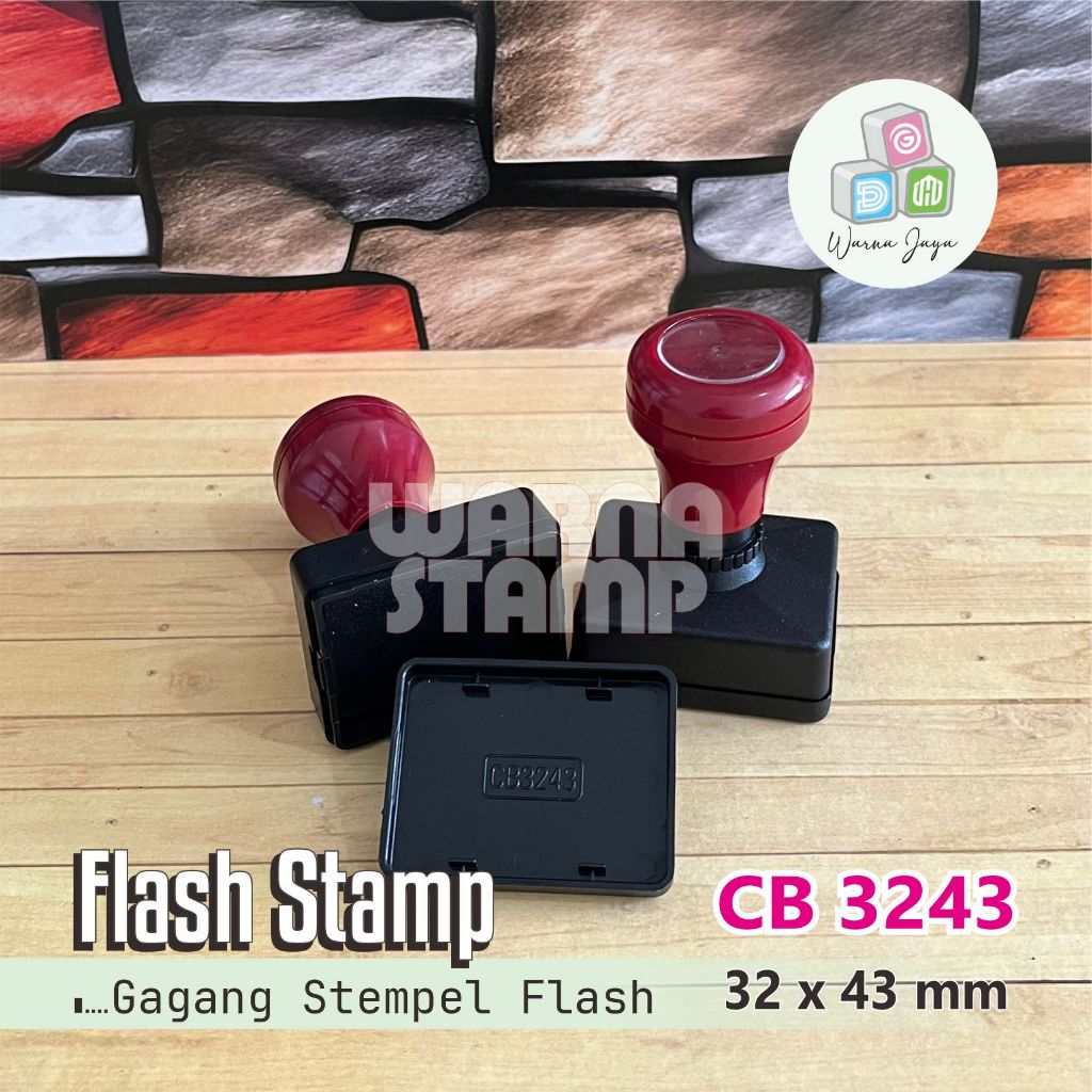 

Gagang Stempel Flash 3243 mm / Paket 1 Biji / Gagang Stamp Flash Persegi Panjang / Hanya Gagang Saja