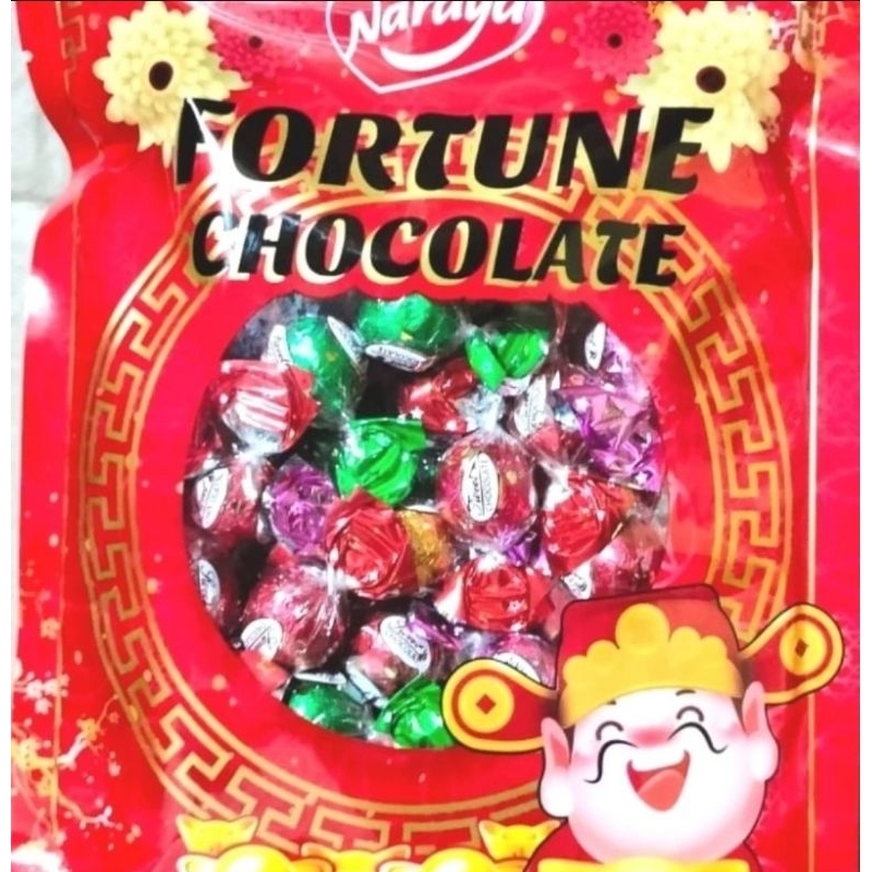 

Naraya Fortune Chocolate 160 gram Snack Imlek Cokelat