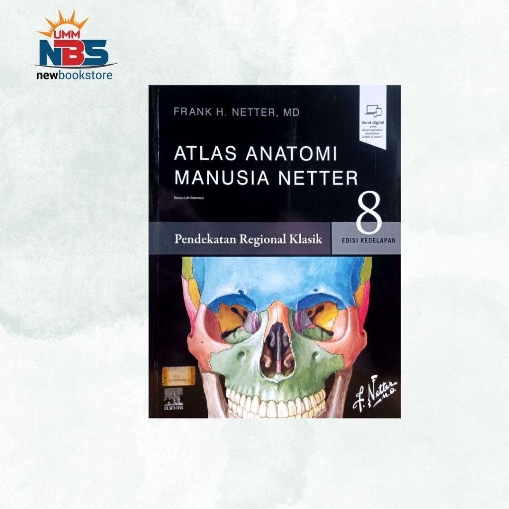 Atlas Anatomi Manusia Netter Edisi 8 - Frank H. Netter - Original