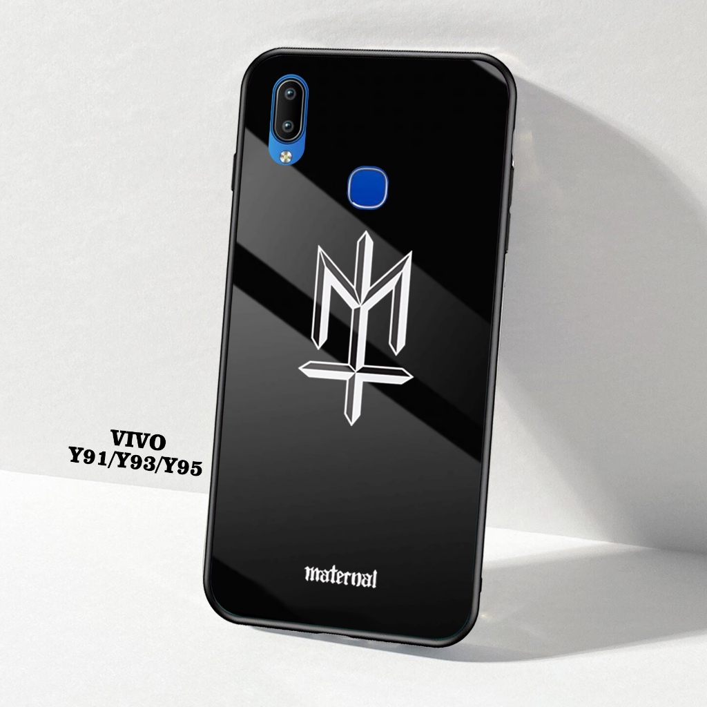 Case VIVO Y91/Y93/Y95 - Casing Hp VIVO Y91/Y93/Y95 Motif ( LOGO BRANDED ) Silikon Hp VIVO Y91/Y93/Y9