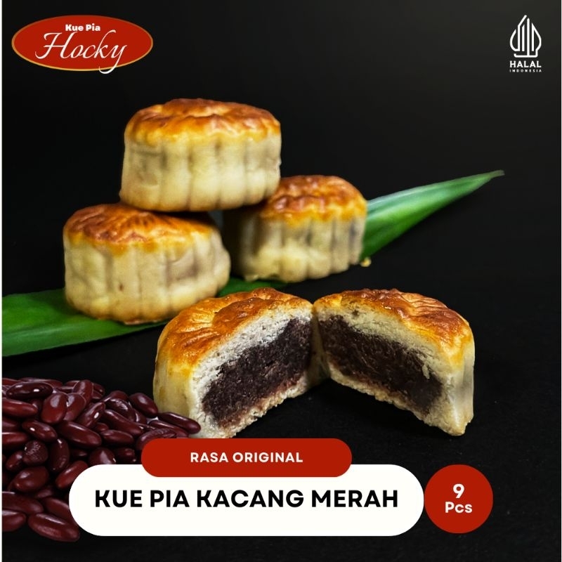 

Kue Pia HOCKY - Isi Kacang Merah Original Uk Kecil (9Pcs/ 250gr)