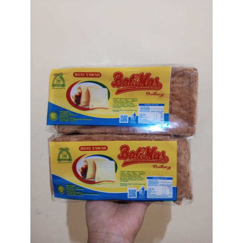 

Promo!!! 3pcs ROTI TAWAR BALIMAS baru dan segar