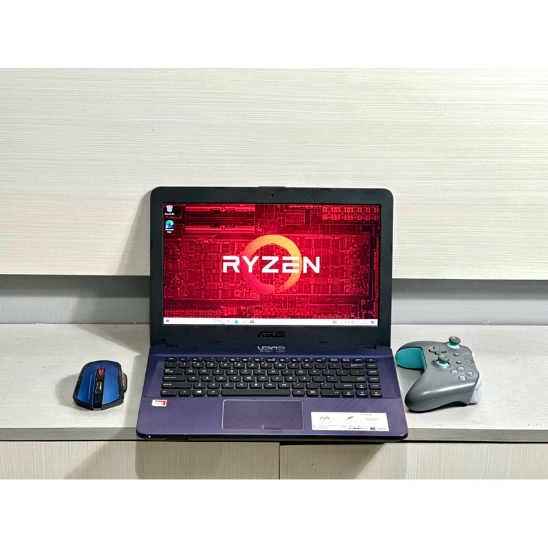 LAPTOP PELAJAR KANTORAN ASUS X441BA A9-9420 AMD RADEON R5
