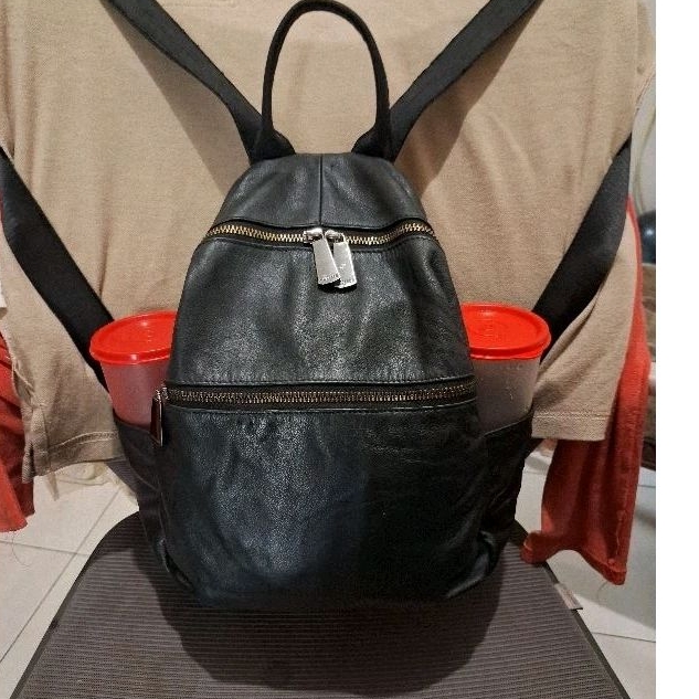 Tas ransel kulit asli backpack leather kulas tote sling selempang clutch dompet seken PL. NoRetur