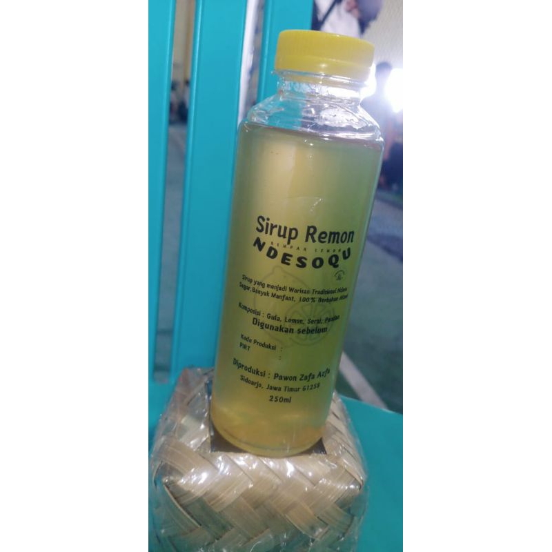 

NDESOQU Sirup Rempah Lemon 250 ml
