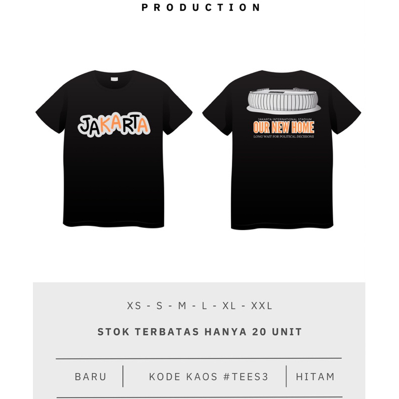 kaos Persija Limited Edition (BNWT)