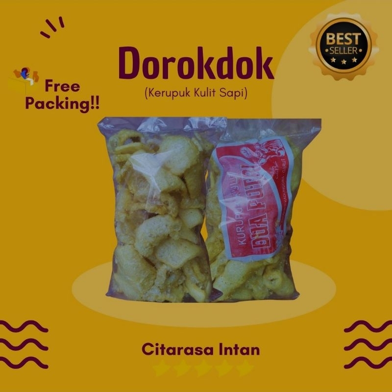 

Dorokdok / Kerupuk Kulit Asli Garut / Gurih / Lezat / Murah