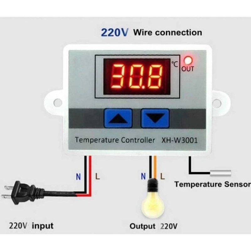 Termostat Digital W3001