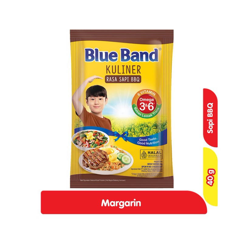 

Blue Band Kuliner Margarin Sapi BBQ 40 gram