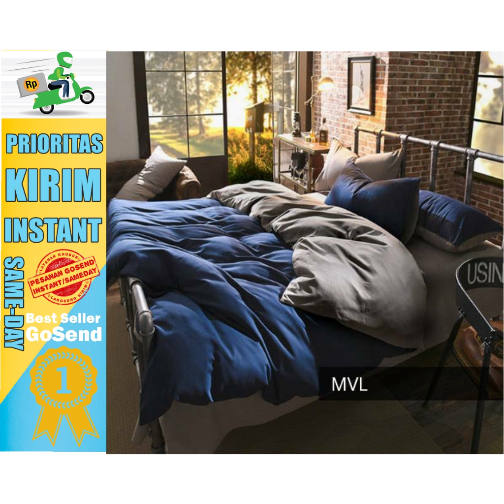 Bed Cover set 160/ Bed Cover saja 120, 150, 160