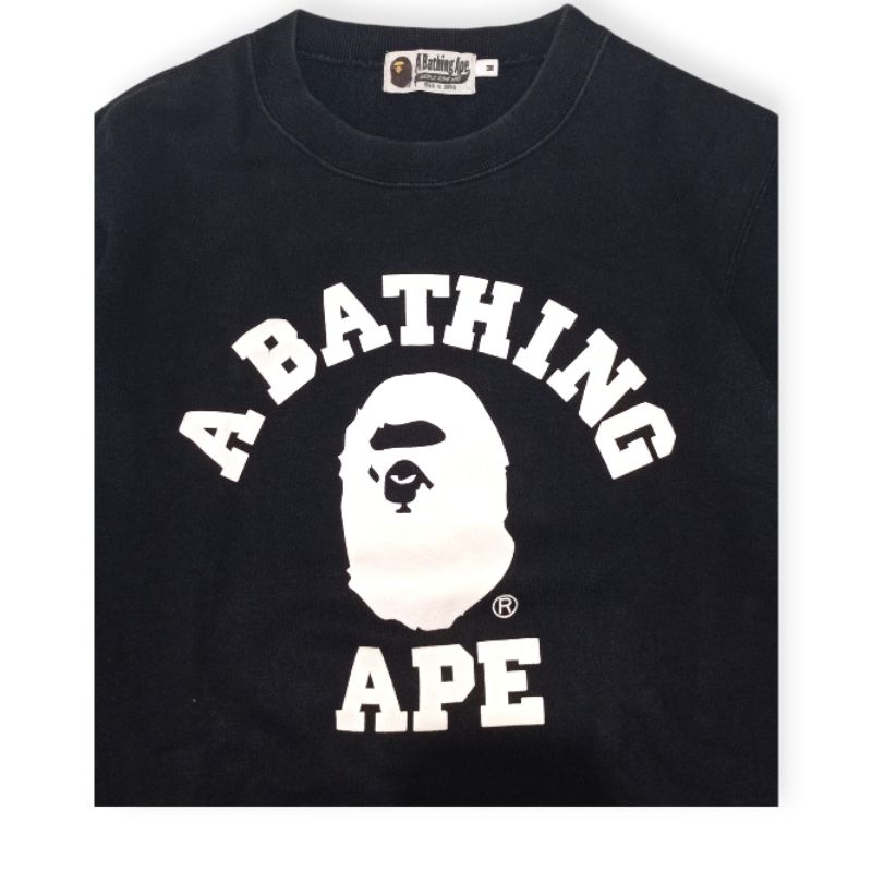 (SECOND) HOODIE/CREWNECK BAPE (A BATHING APE) ORIGINAL from JAPAN🇯🇵