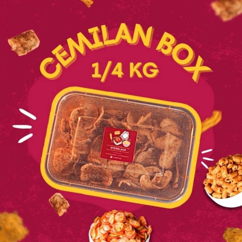 

READY 88 CEMILAN BOX 25 GRAM BASRENG KERUPUK SEBLAK GELUNG MAKARONI SPIRAL Murah