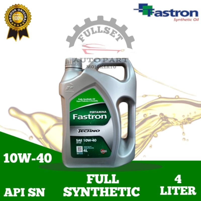 FASTRON TECHNO 10W-40 FULL SYNTHETIC (4liter)