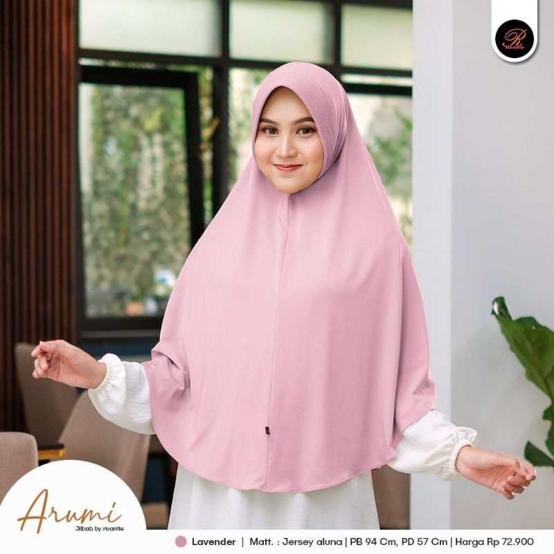 JILBAB JERSEY ARUMI BY RIVANTIE HIJAB