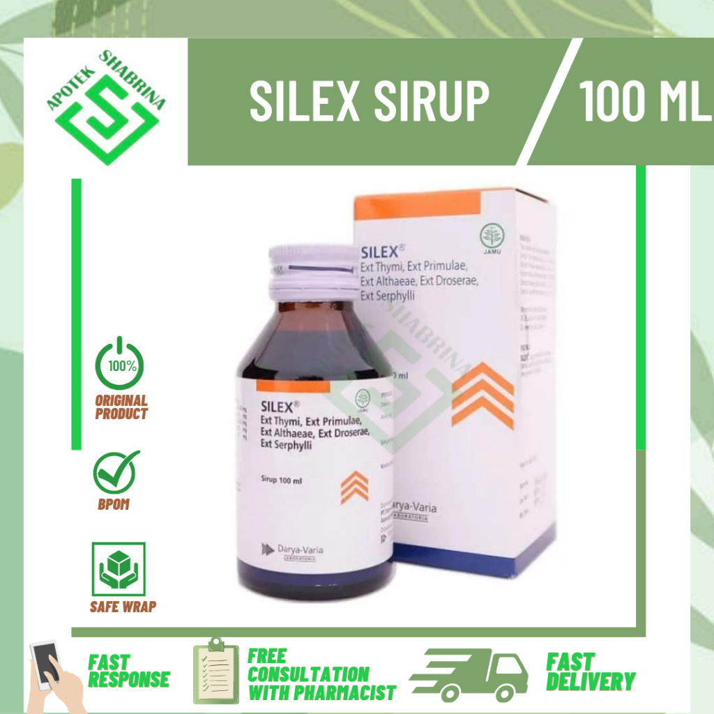 SILEX SIRUP/ OBAT BATUK IBU HAMIL/ BATUK HERBAL