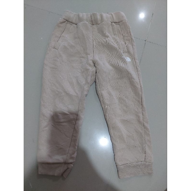 Tnf the north face celana jogger anak branded size 110