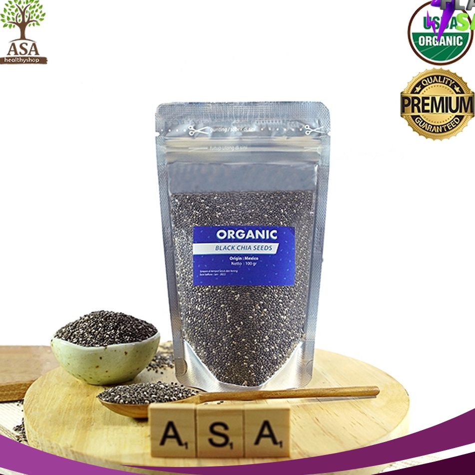 

MURAH MERIAH Organic Chia Seed Mexico 1gr