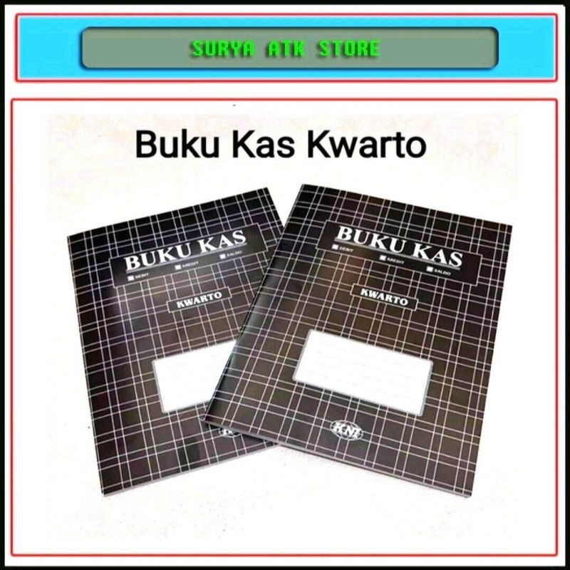 

1 Pcs Buku Kas Folio / Kwarto / Buku Catatan Keuangan