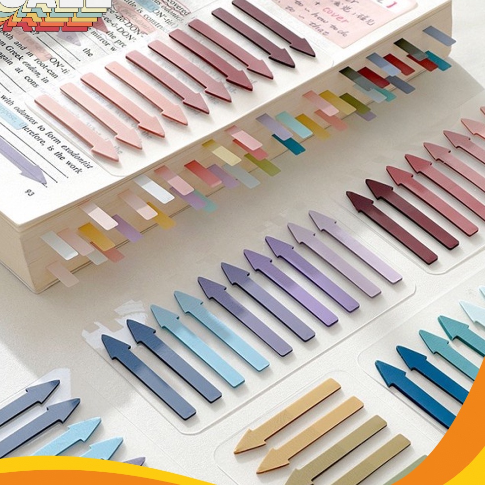 

TERBATAS Sticky Notes Index Pembatas Buku Transparan Isi 2 Lembar Anti Air