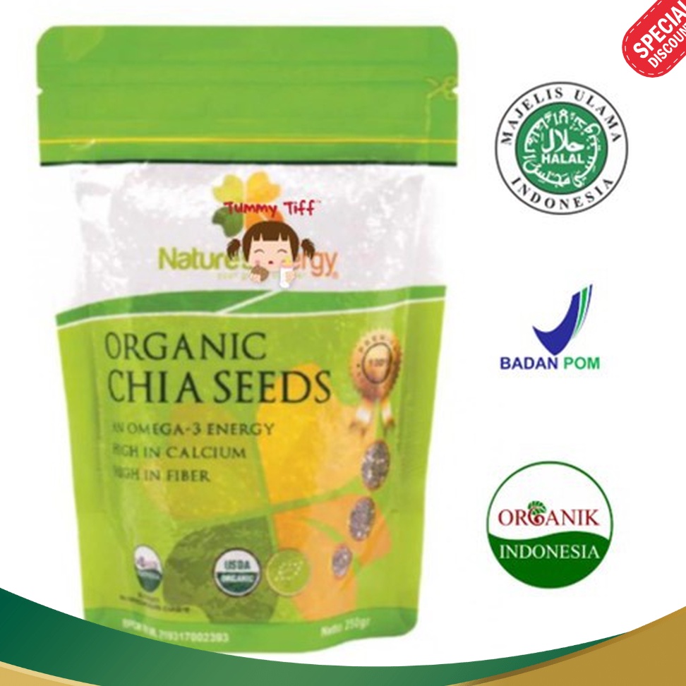 

FANTASTIS Natures Energy Organic Chia Seed chiaseed chia seeds 1gr MPASI lemak tambahan