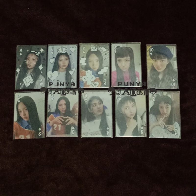 PHOTOCARD HYEIN AND DANIELLE SG 23 NEWJEANS